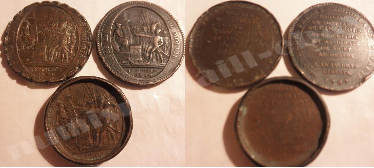 Lot de 3 monnerons.JPG