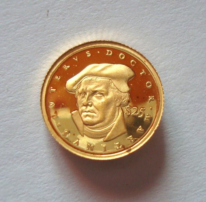 25 dollars 2000 flan bruni OR FIN 999 sur 1000 Martin Luther King dans son étui FDC!.JPG
