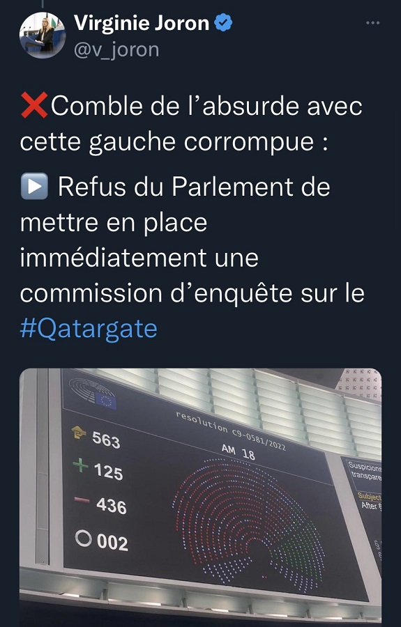 20221215 - Virginie Joron - Parlement Européen - Qatargate.jpg