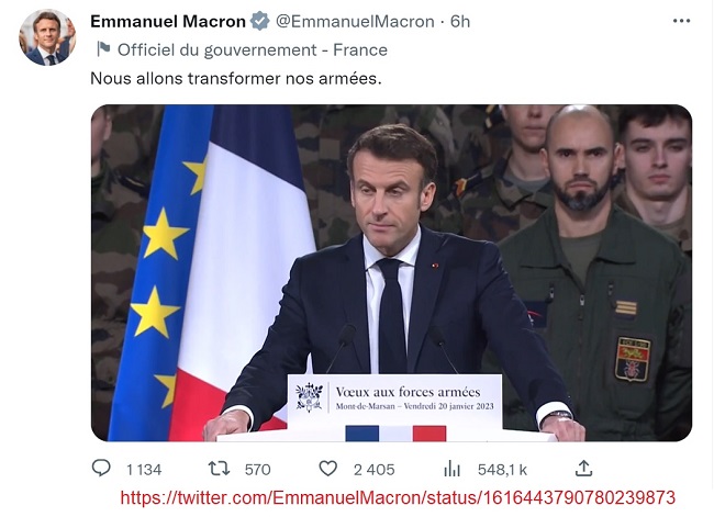 20230120 - Macron - 413 milliards d'€ pour l'armée 2024-2030_650.jpg